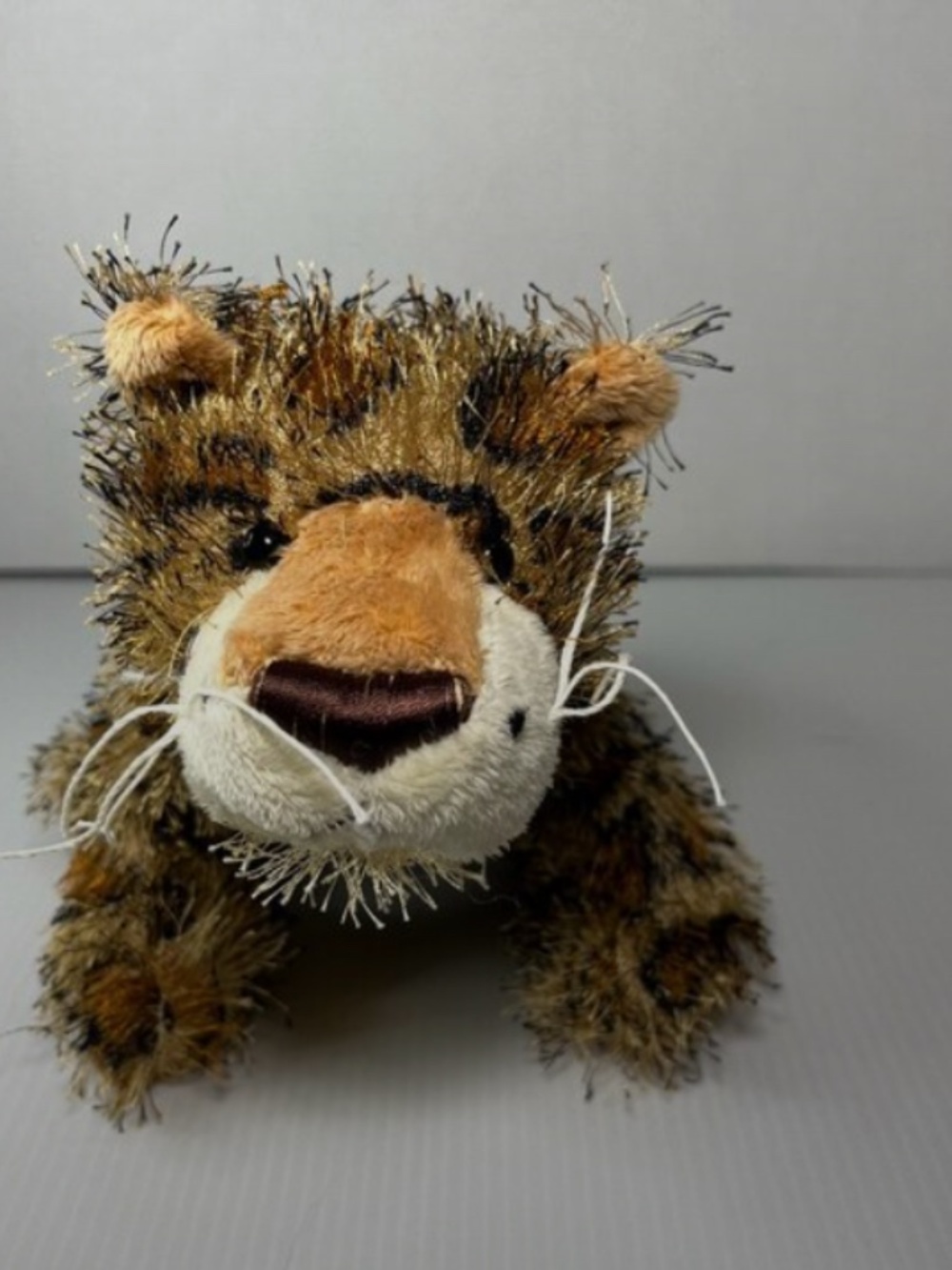Ganz Webkinz Leopard Brown Plush Stuffed Animal HM031 Black Spots Tags NO CODE